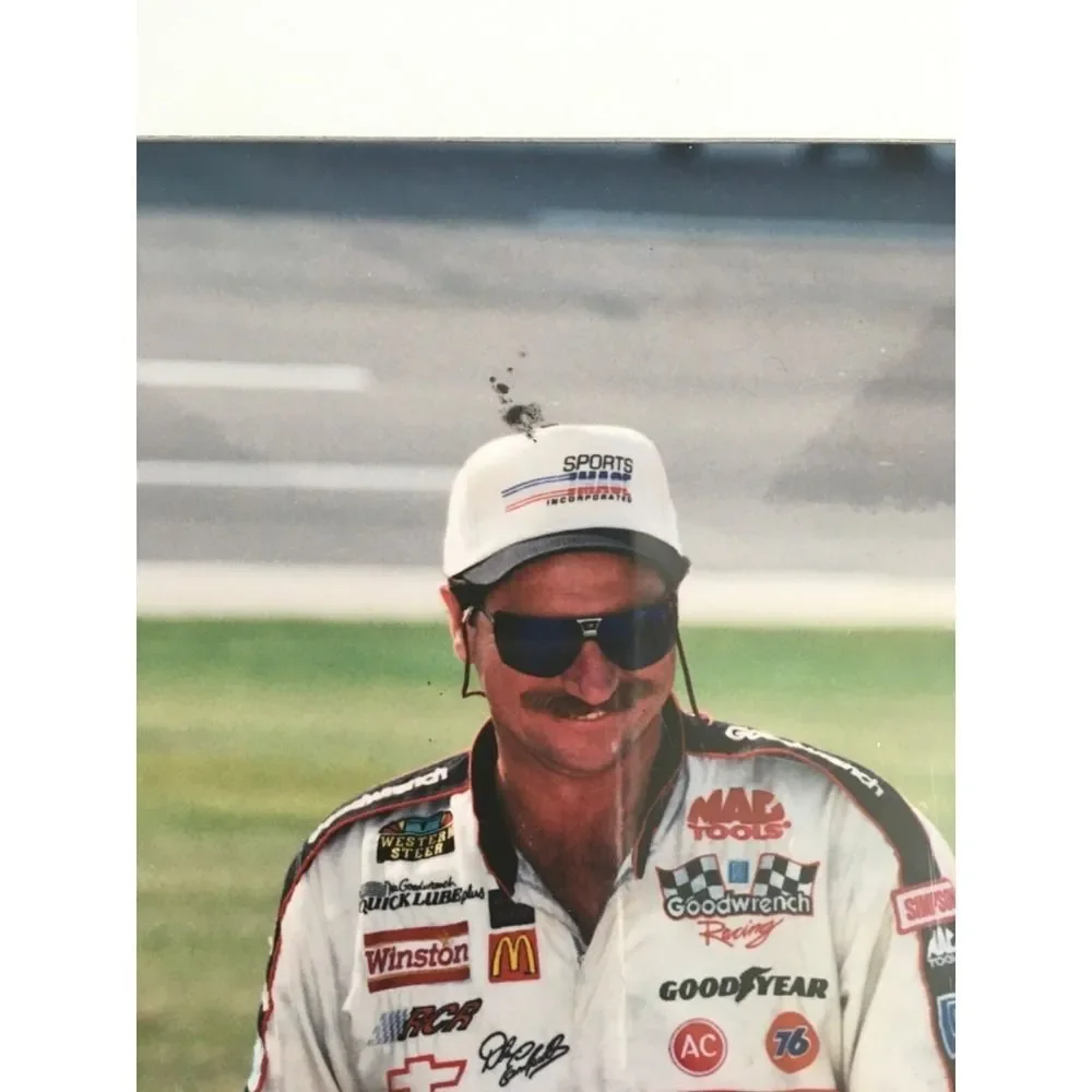 Dale Earnhardt & Richard Petty NASCAR Legends 8x10 Framed Photo Licensed NEW